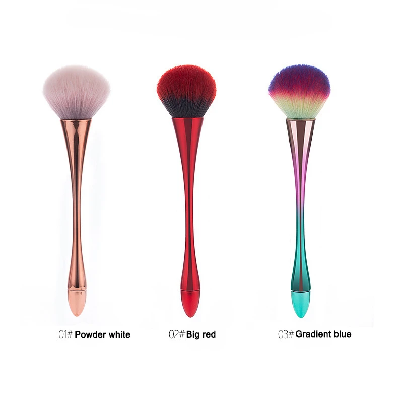 Маленькая Талия Румяна Кисть для макияжа шампанское одиночный макияж