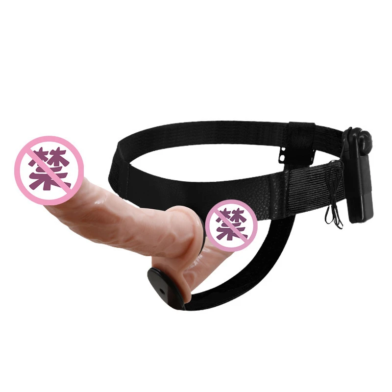 Носимый вибратор двойной Дилдо страпон интимные игрушки для женщин мужчин пар