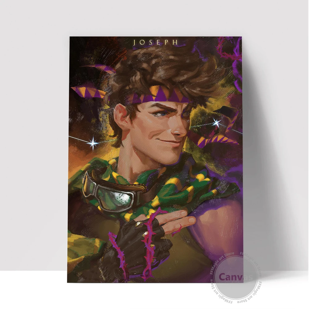 

Anime JoJo's Bizarre Adventure Canvas Decoration Prints Poster wall decor Pictures Home Decor Living room Bedroom Art Painting