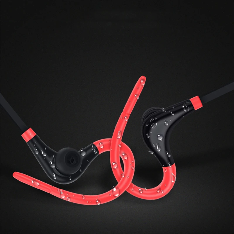 

FOOVDO 4.1 Bluetooth Earphone Neckband Wireless Sport Earphones Handsfree Stereo Blue Tooth Headset With Mic Hidden Earbuds