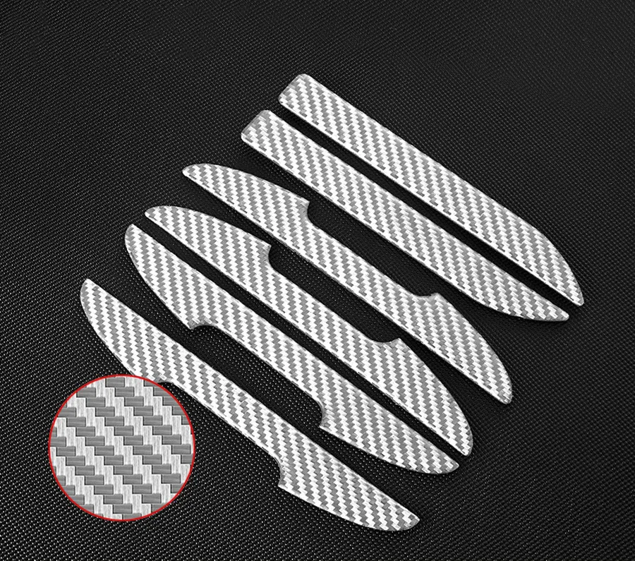 

For Maserati levante ghibli quattroporte carbon fiber door anti-collision strip rearview mirror anti-scratch sticker auto parts