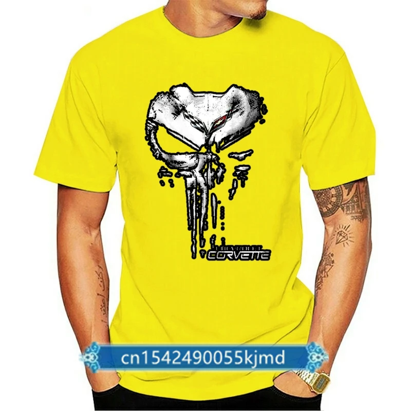 

Corvette C7 C6 C5 C4 C3 C2 C1 Z06 Zr1 Men T Shirt Black Cotton Full Size