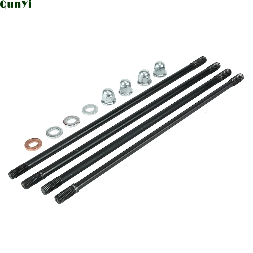 Головка цилиндра двигателя шпильки болты винт для Lifan 125 LF 125cc горизонтальные