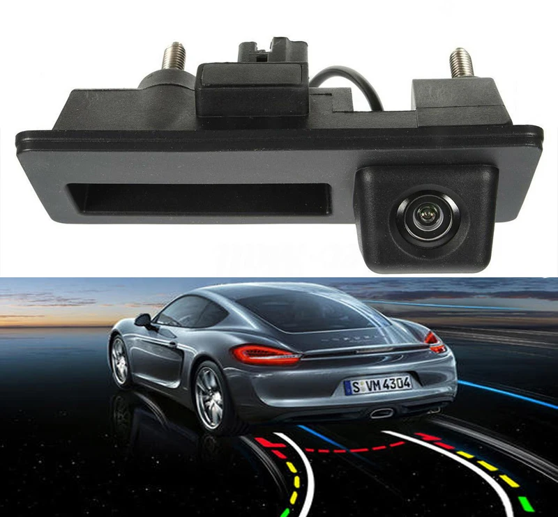 CCD HD автомобильная ручка багажника камера заднего вида для Audi A4 A5 S5 Q3 Q5 для VW Golf Passat Tiguan Touran Jetta Touareg B6 B7