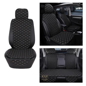 car seat cover protector front rear back seat cushion pad mat with backrest for auto automotive interior truck suv or van free global shipping