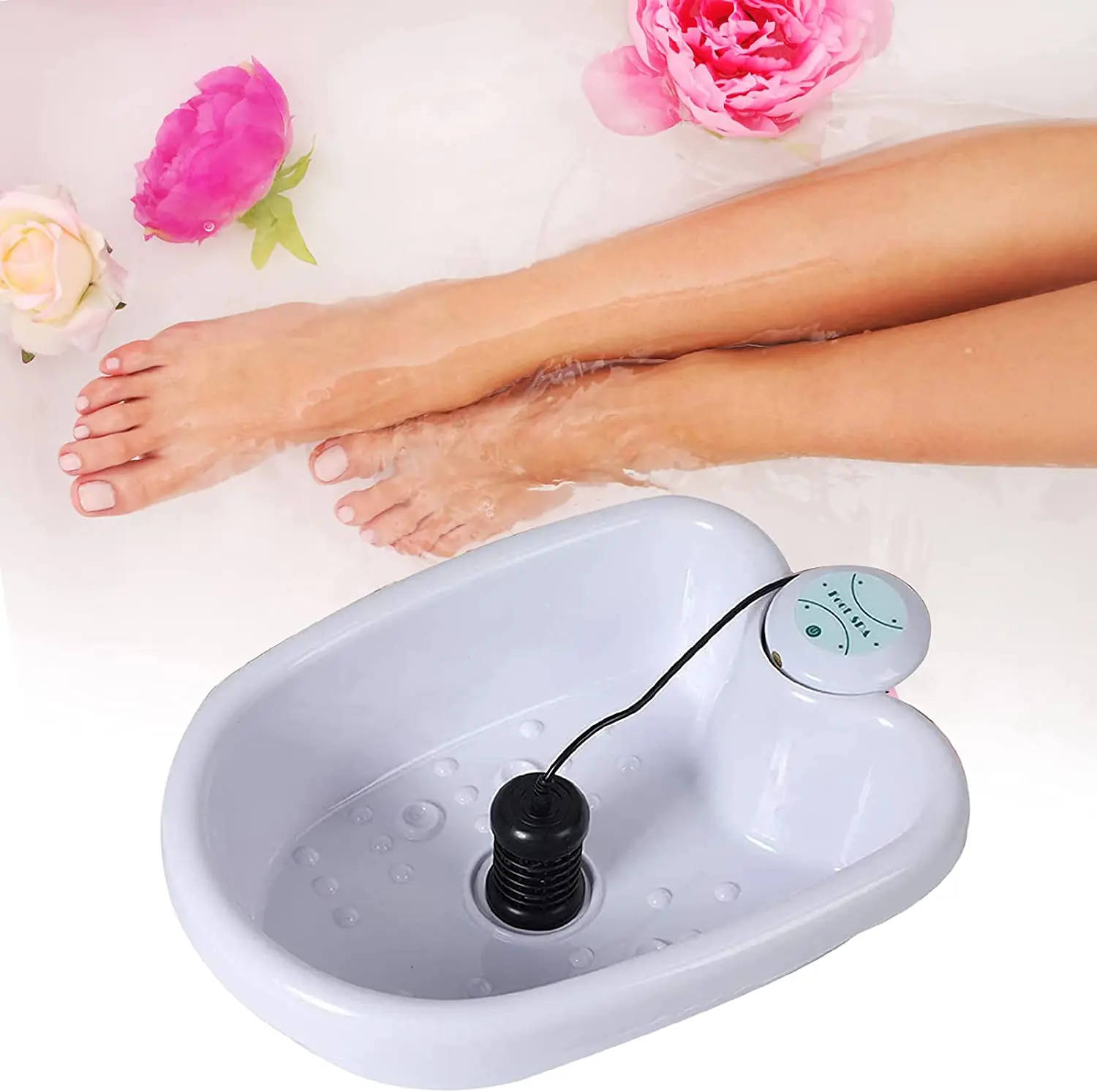 Foot Spa Bath Massager Machine Mini Detox Electric Cleanse Massage Health Products | Обустройство дома