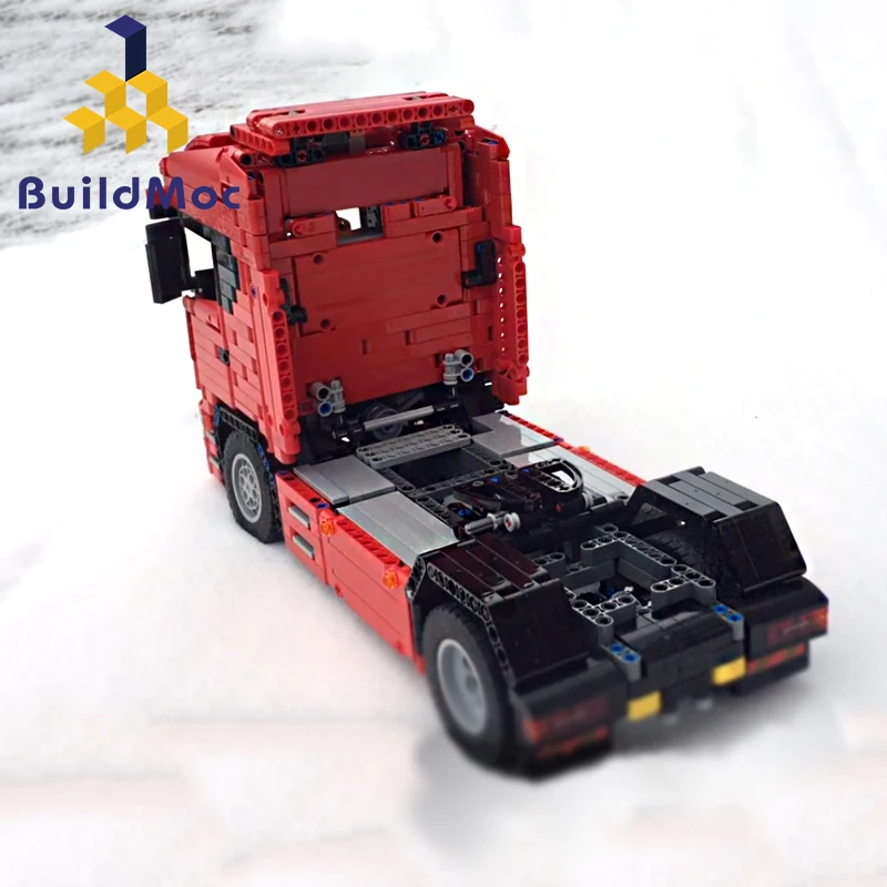 MOC 6086 городской транспорт автомобиль NextGen SCANIAS грузовик технические строительные