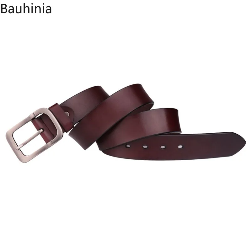 

High Quality Men's Belt Genuine Leather Belt Men Waistband Male Business Casual Luxury Brand Designer Pin Buckle Belt Women