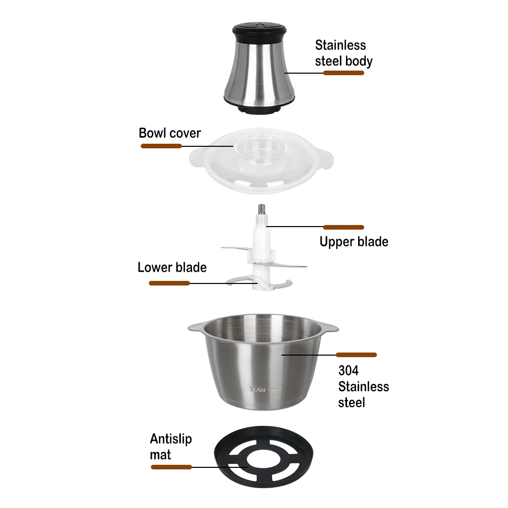 

Household Meat Grinder Kitchen Machine for Dumpling Meatloaf Sausage Meatball Meat Grinder Machine