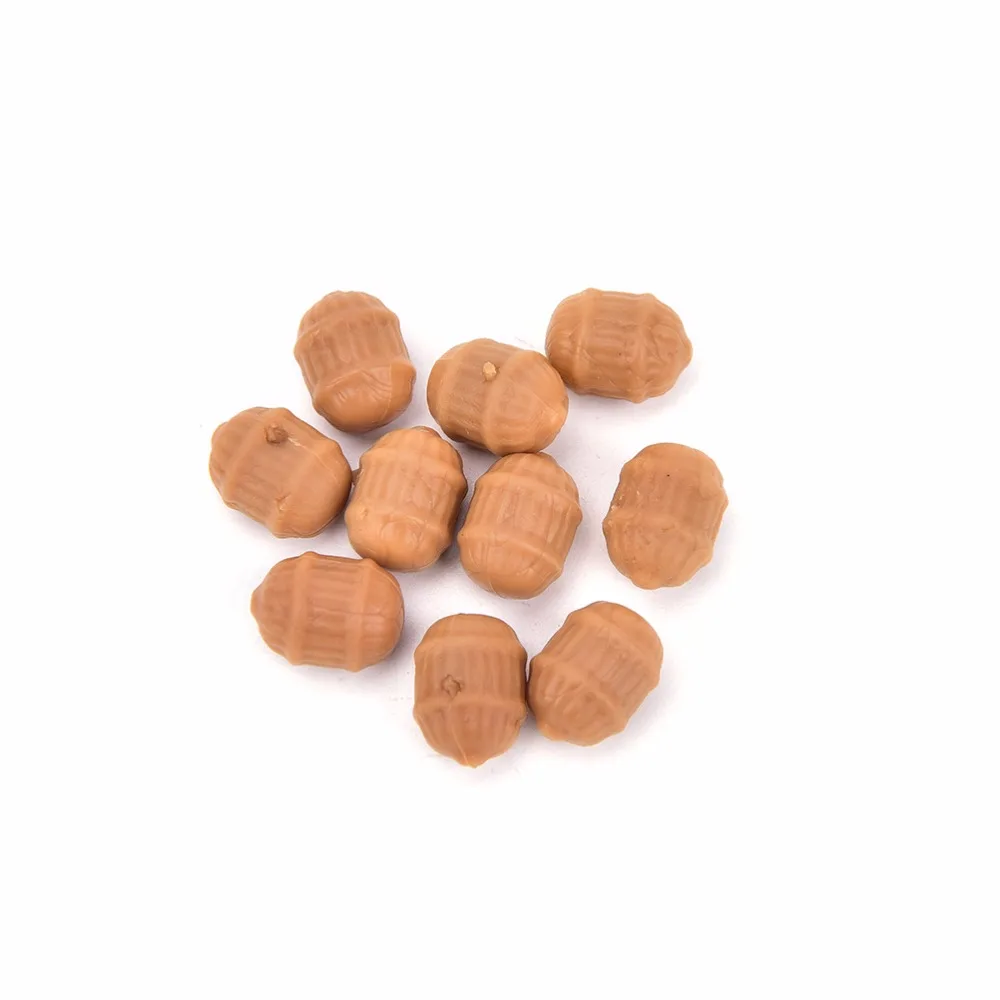 10 шт. мягкая рыболовная плавающая Тигровая орех искусственная приманка блесны на