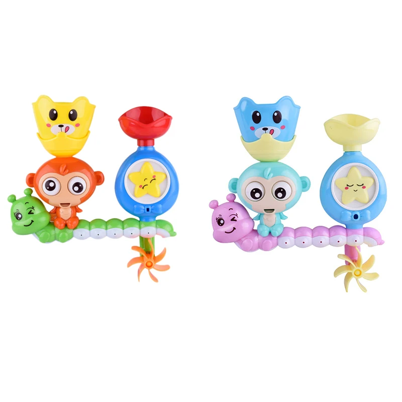 

Детские Игрушки для ванны для мальчиков и девочек, купание в воде, детский игровой набор для игр в воде, сборка