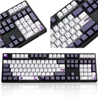 113 клавиши фиолетовый датанг Keycap PBT сублимационные колпачки OEM профиль механическая клавиатура Keycap китайский стиль GK61 GK64