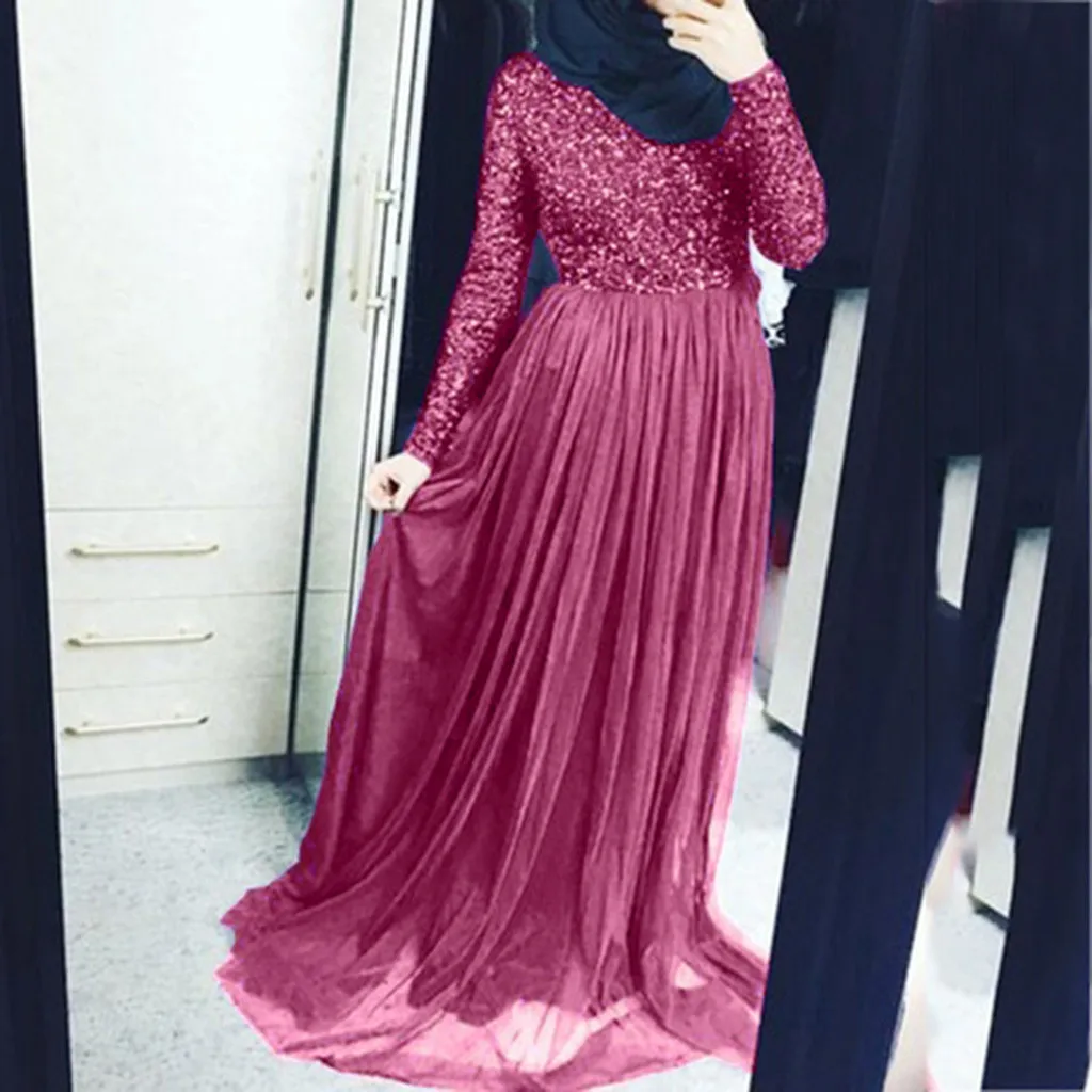 

High Quality Elegant Muslim Evening Maxi Dress Cape Slim Muslim Party Dresses