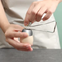 other open kitchen tools cutter creative accessories ceramic cute stainless steel egg opener shell topper separator eggs