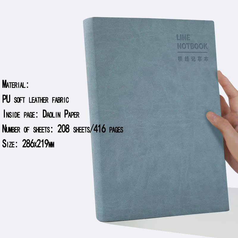 

Кожаный блокнот A4