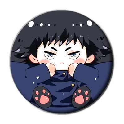 

2021 Jujutsu Kaisen Fushiguro Megumi Yuji Itadori Gojo Satoru Ryoumen Sukuna Toys Keychain Cute Plush Dango Doll Pendant Badge