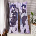 Наволочка для подушки с рассекающим демонов Kochou Shinobu Dakimakura, наволочка для обнимающей подушки с аниме, наволочка для подушки Kimetsu no Yaiba