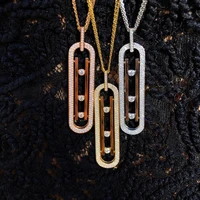high quality 2020 luxury chains oval pendant necklace noble accessories neck jewelry for women girlfriend wife gifts hot sale
