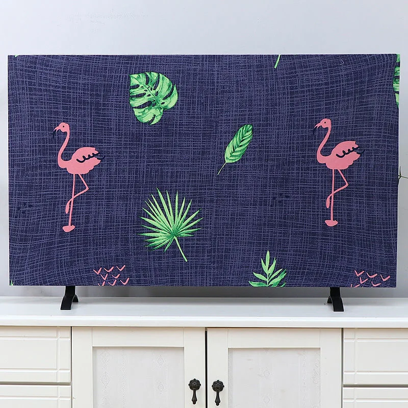 

Flannel TV dust cover TV protective cover 55 inch 65 inch LCD TV home decoration dust cloth dust cover cloth