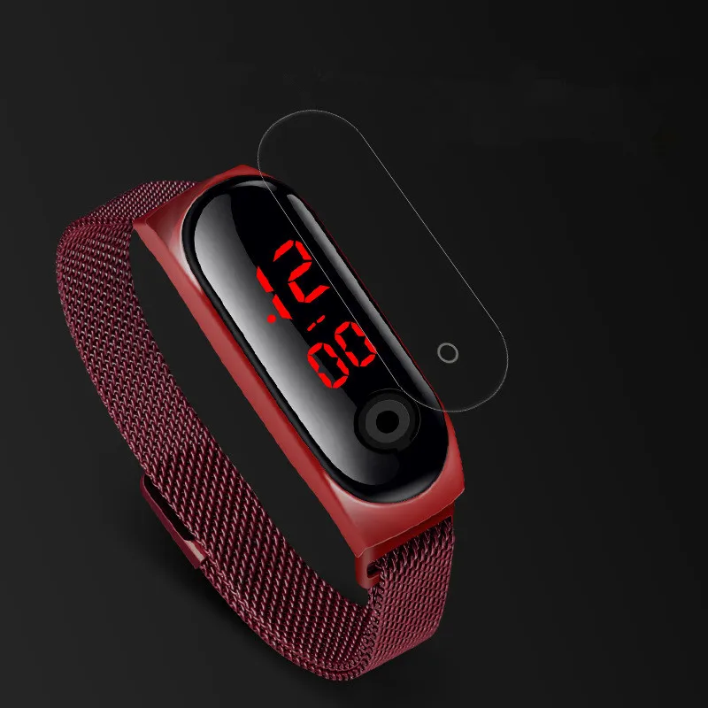 Цифровые часы для женщин и мужчин 2020 роскошные светодиодный цифровые лучший