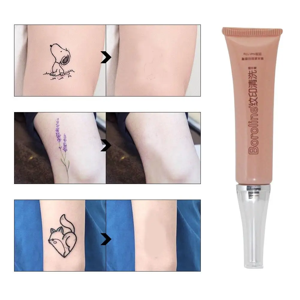

Natural Plant Extract Tattoo Removal Cream Painless Eyebrow Eyeliner Skin Tattoo Cleaning Cream Color Fade Cream