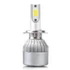 C6 H1 H3 Автомобильный светодиодный фары для H7 светодиодный Автомобильные фары H4 880 H11 HB3 9005 HB4 9006 H13 6000K 72W 12V 7200LM авто фары