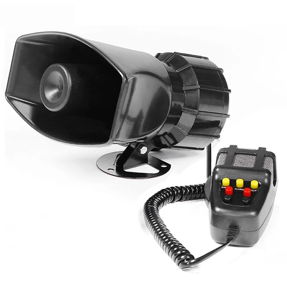 Автомобильный гудок громкий многоцелевой громкоговоритель полицейская сирена
