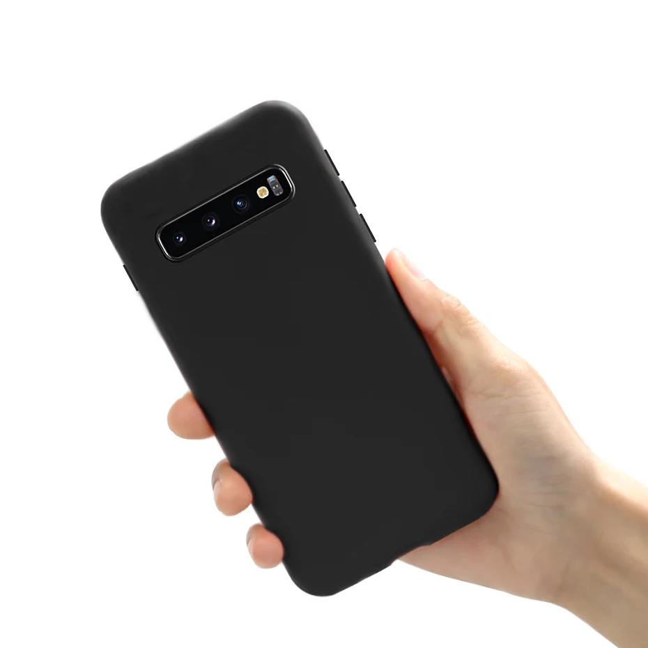 Ультратонкий чехол для Samsung Galaxy S10E S10 E Plus S7 edge S8 S9 s10 S20 S21 Note 8 10 матовый