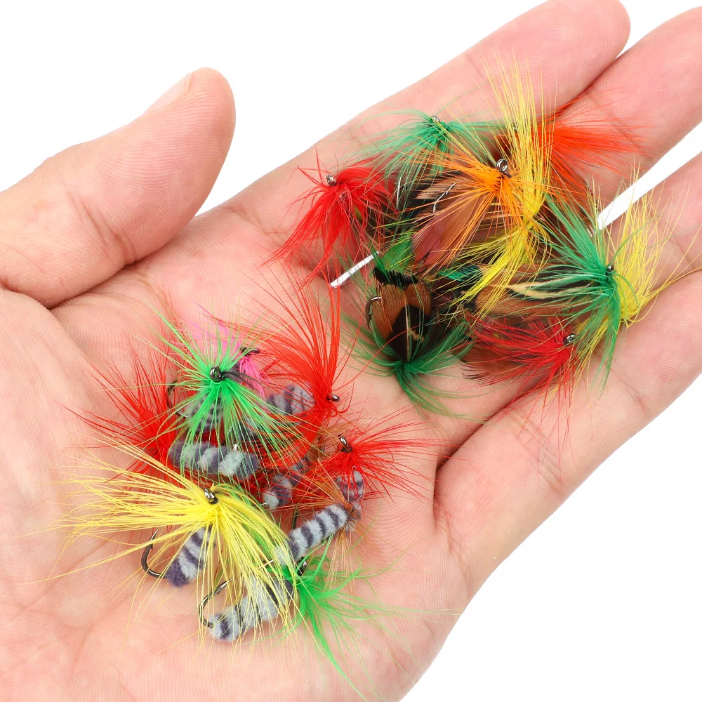 DONQL 10 50 шт/коробка насекомое муха рыболовные приманки от мотыльков мух с