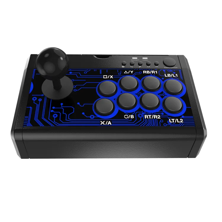 

7 in 1 Retro Arcade Station Fighting Stick Game Joystick USB Wired Rocker for PS3 PS4 Switch XBoxOne(S) 360 PC Android Games