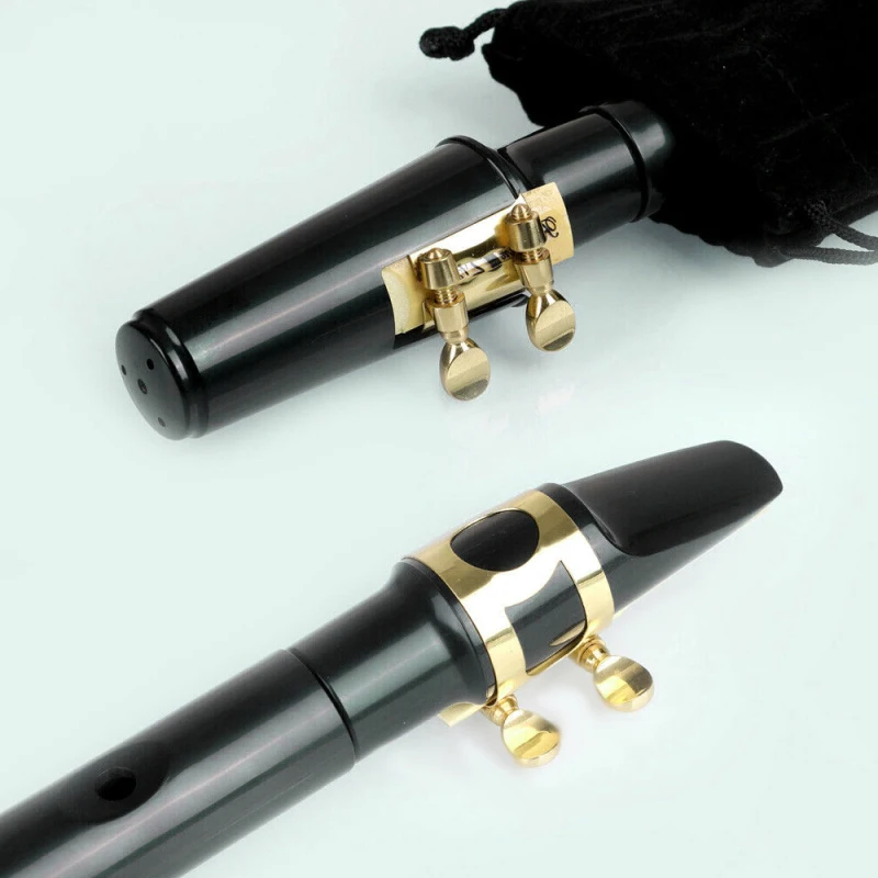Черный LittleSax Mini Sax портативный саксофон с ключом ABS легкий Музыкальные
