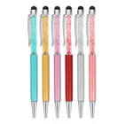 6 шт. стилус-ручка, емкостные Ручки для сенсорного экрана, емкостная ручка (разные цвета)