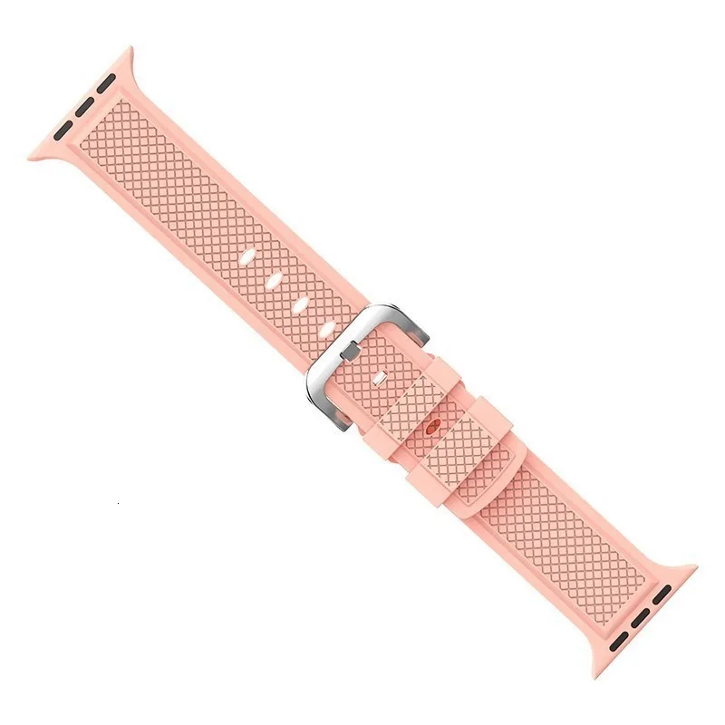 Мягкий силиконовый ремешок для Apple Watch серии 4 3 iwatch полосы 42 мм 38 44 мм 40 мм ремень браслет умные часы аксессуары петля