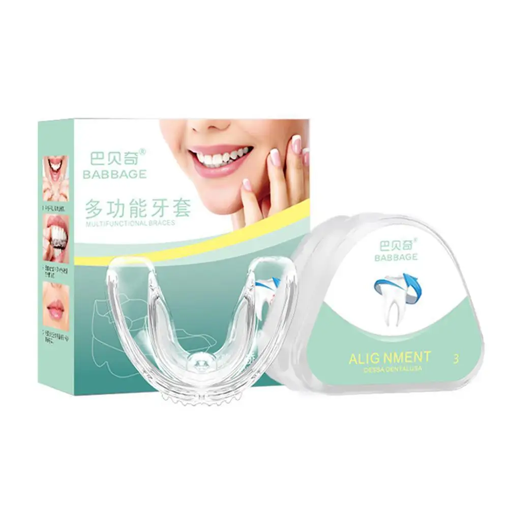

3 Stages Dental Orthodontic Braces Appliance Braces Alignment Trainer Teeth Retainer Bruxism Mouth Guard Teeth Straightener