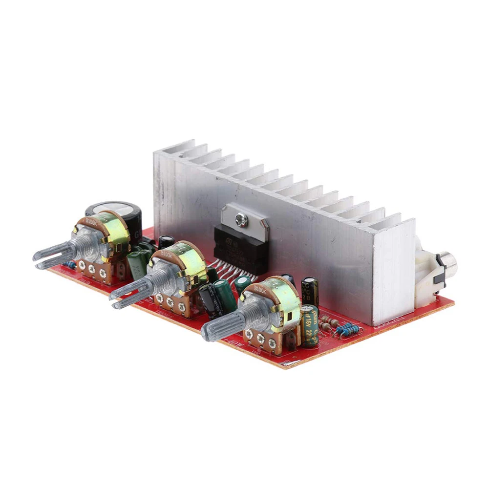 Двухканальный 40 Вт + для динамиков DC12V-15V сабвуфера музыкальная домашняя