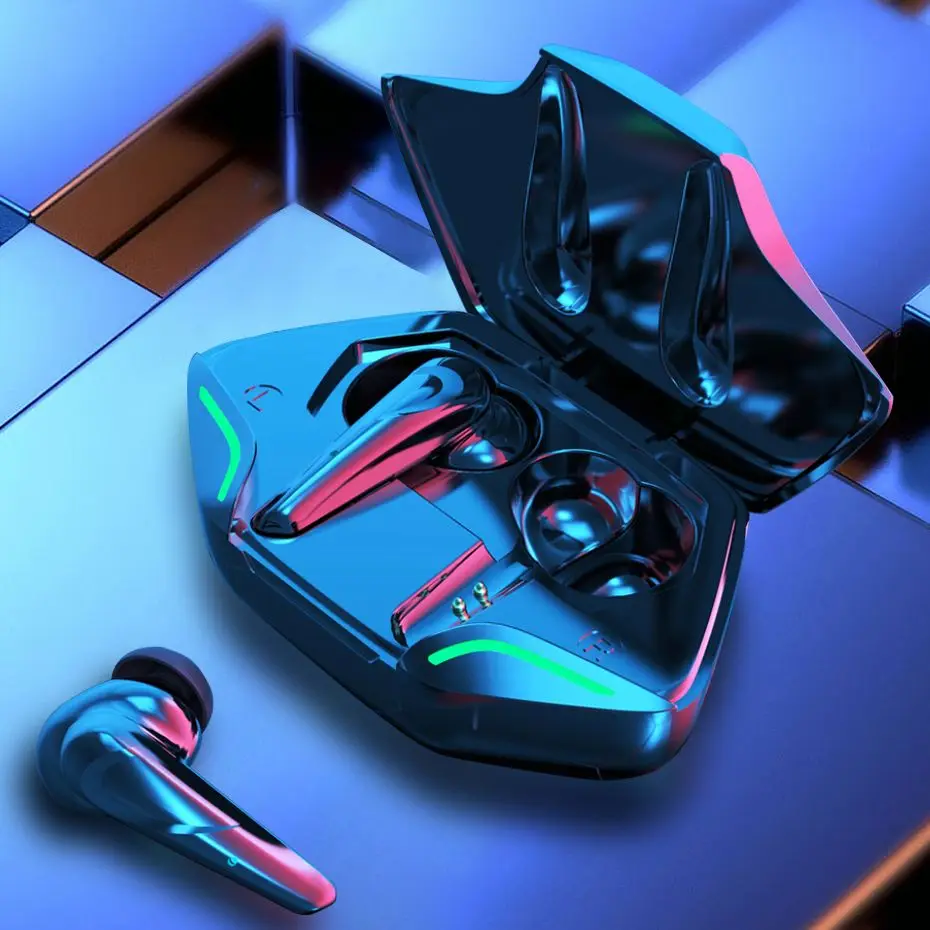 

TWS Gaming Bass With Microphone HD In Earphone Headset Stand In Ear Mic Holder Sports 5.1 Earphones Earbuds Sound Bluetooth Mini