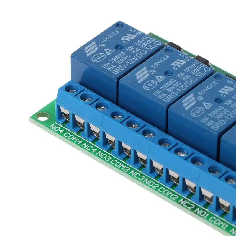 2020 Новый 4CH 12V Modbus PC RTU UART RS485 релейная плата для PLC лампы LED PTZ управление