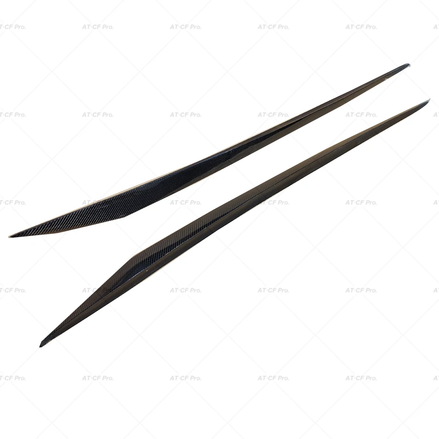 Alfa Romeo углеродное волокно боковые юбки губы Боковой бампер фартуки наклейка для