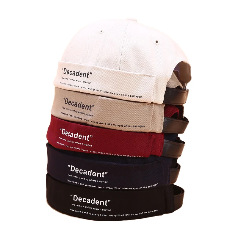 

Docker Hat Beanie Sailor Hat Landlord Cap Cotton Breathable Spring Autumn New Style Melon Hat