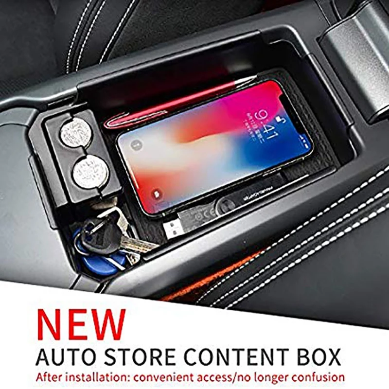 

Car Central Armrest for Volvo XC40 2019 Interior Accessories Stowing Tidying Center Console Organizer Box