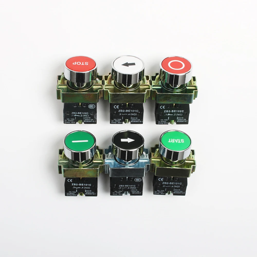 XB2-BA4342 BA4331 BA3351 BA4322 BA3311 BA3341 NO/NC мгновенная плоская кнопка с маркировочным
