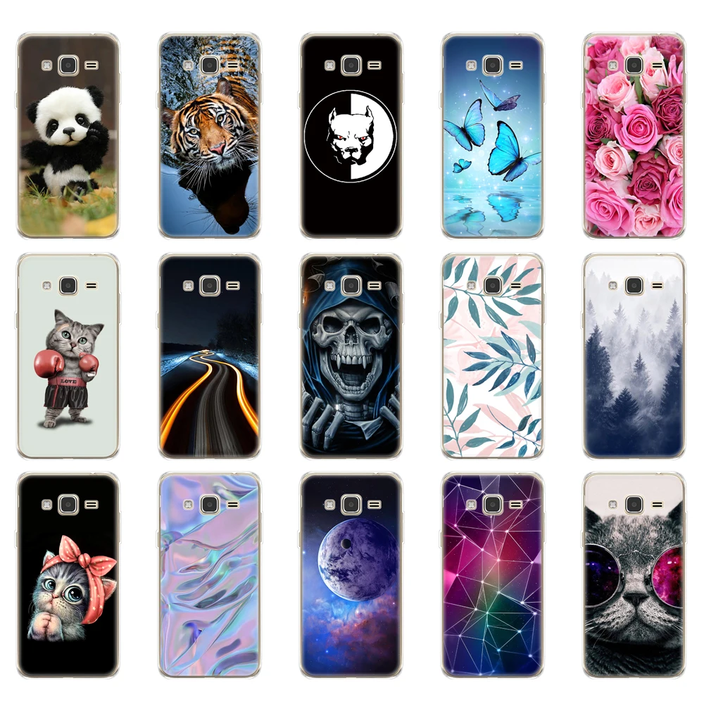 Чехол для Samsung Galaxy Grand Prime G530 силиконовая задняя крышка g530 g531 мягкий чехол из ТПУ