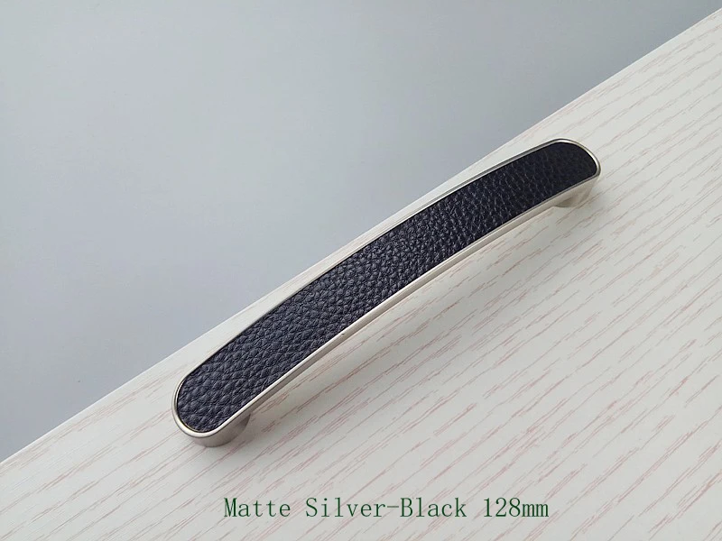 Цинковый сплав кожаные ручки Золотая мебель фурнитура кухонный ящик для шкафов