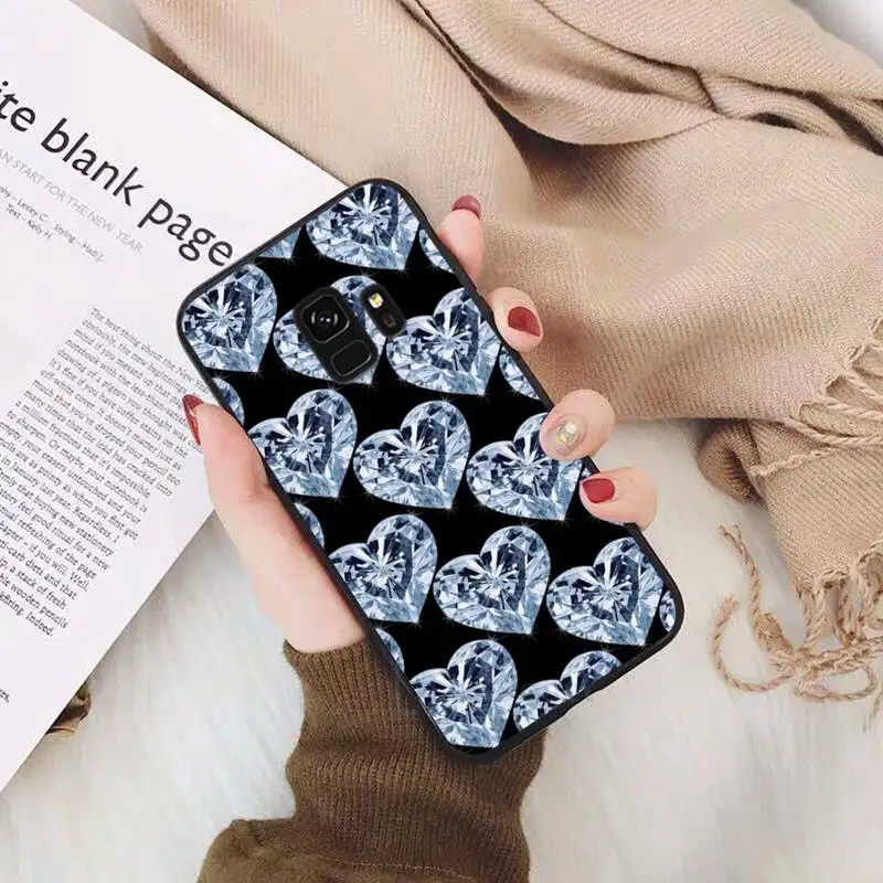 

Beautiful Diamond Holy noble Firm courageous Phone Case For Samsung Galaxy S5 S6 S7 S8 S9 S10 S10e S20 edge plus lite