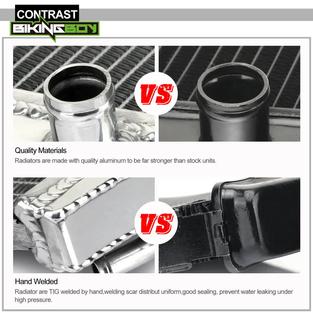 Охлаждение радиатора двигателя BIKINGBOY для Polaris 500 Sportsman Touring H.O. 09-13 10 Лес 11 12 13 400