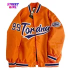 Chaqueta Bomber для женщин, ropa de marca, с одной hilera de botones, empalmada, de beisbol, original, a rayas, неформальный, новый