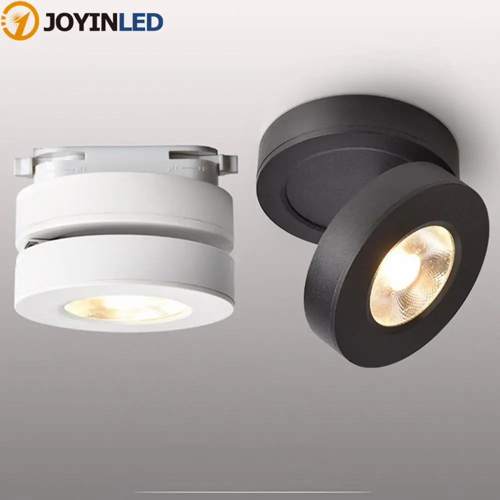 

3W/5W/7W 45mm Height ultra slim LED ceiling lamp ,Foldable and 360 degree rotatable commercial COB wall washer track spot light