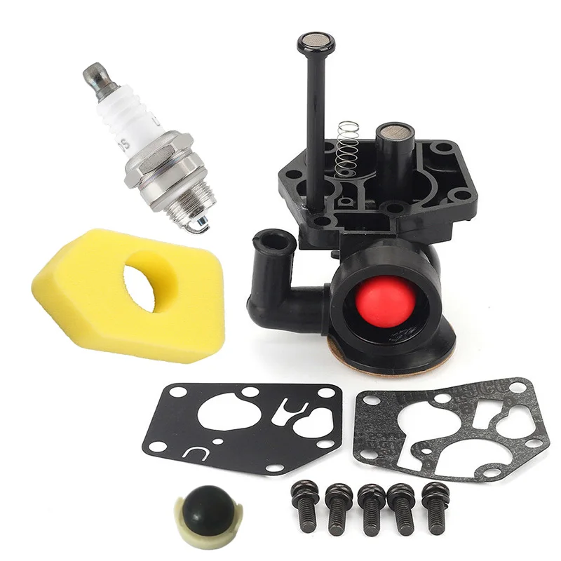 

Primer bulb Carburetor kit Replacement Spark plug Accessories Air filter