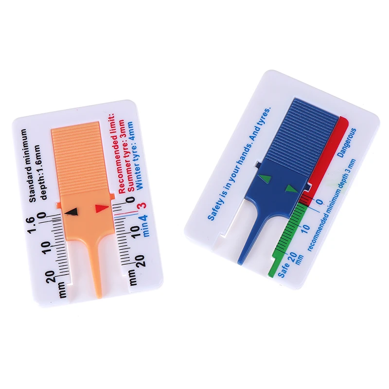 

1Pcs 0-20mm Car Tyre Tire Tread Depth Gauge Meter Measurer Tool Range:0-20MM