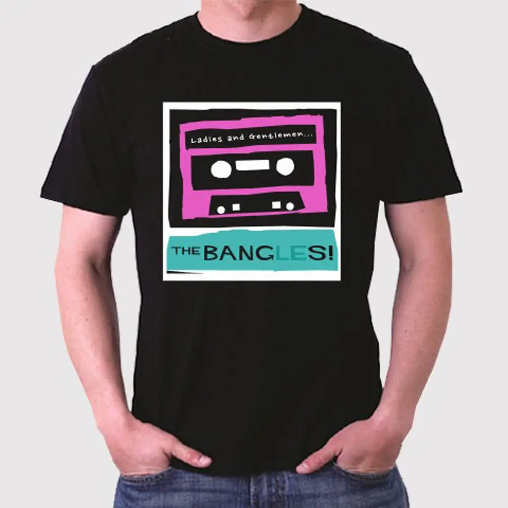 

The Bangles Ladies and Gentlemen Pop Rock Band Men's Black T-Shirt Size S To 3XL Cool T-Shirts Designs Best Selling